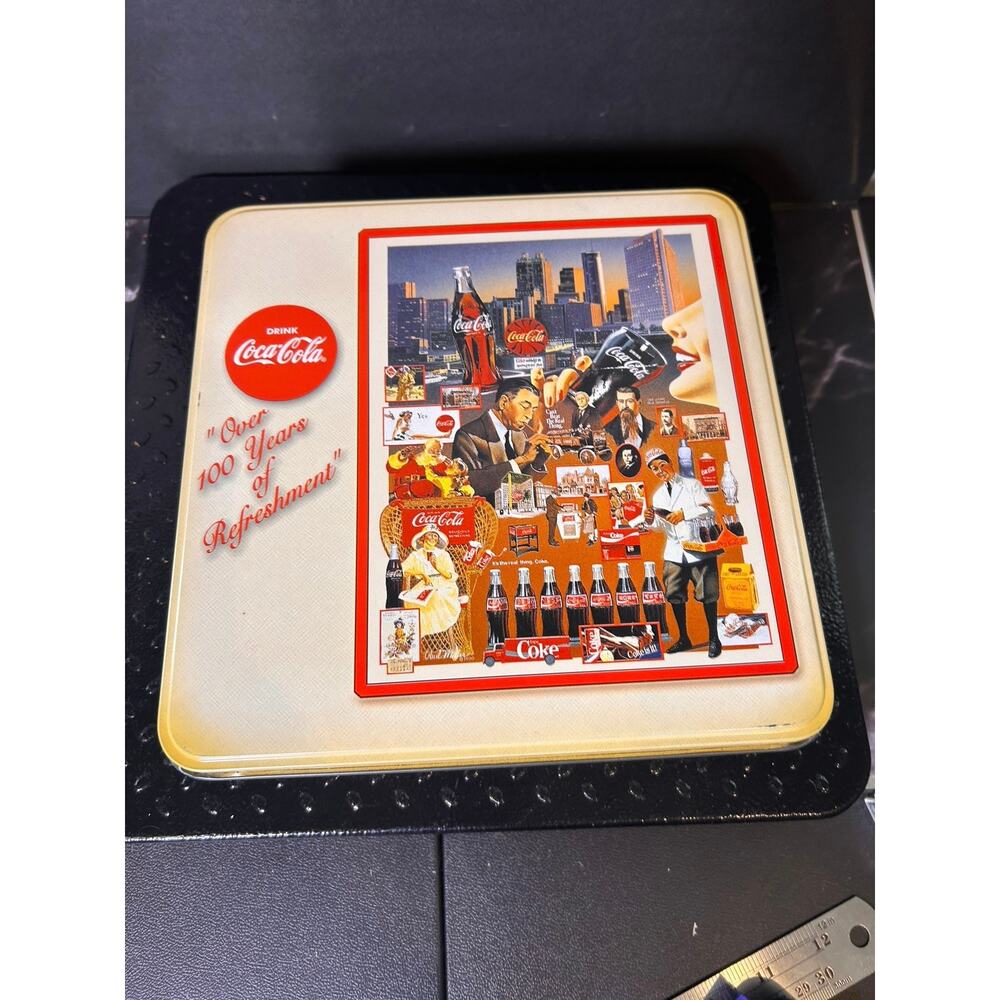 Coca Cola Vintage 100 Years of Refreshment Tin